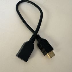 Mini HDMI to HDMI Cable 1FT, Short High-Speed HDMI to Mini HDMI Male And Female