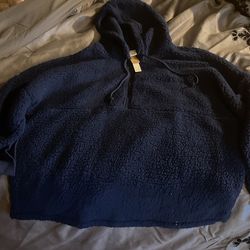 “Pink” XLarge New Sherpa Quarter Zip