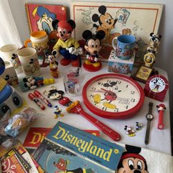 Vintage Mickey Mouse Disney Lot! 