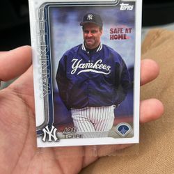 Joe Torre Baseball Card