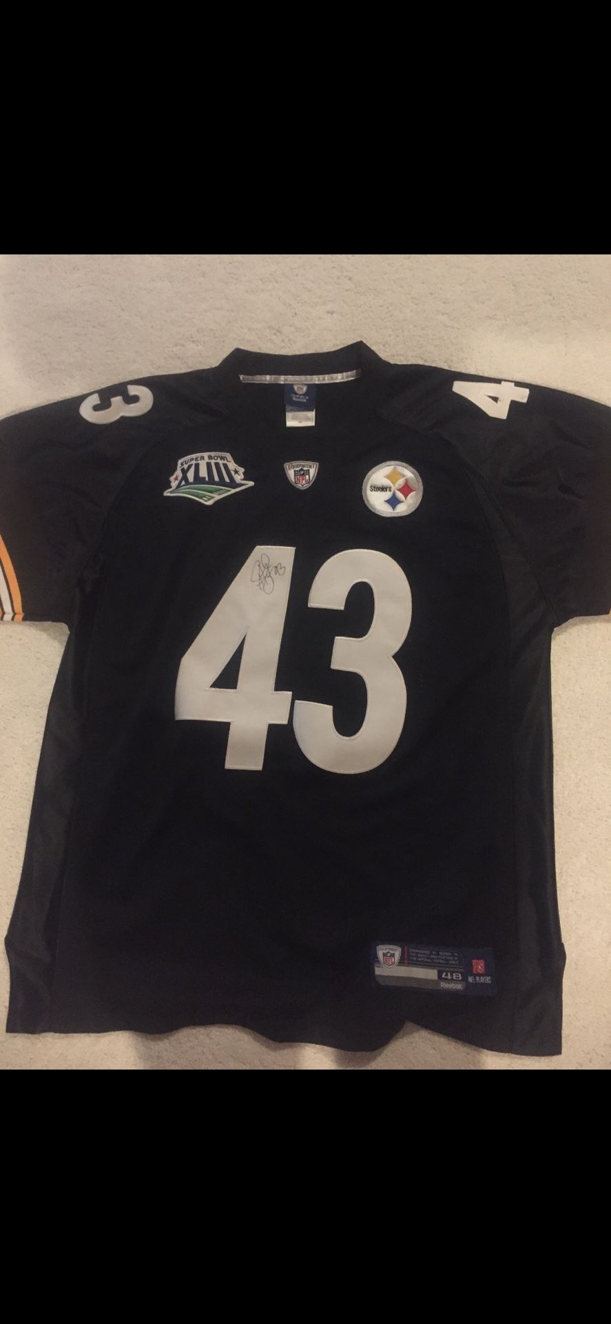 Signed Polamalu Jersey