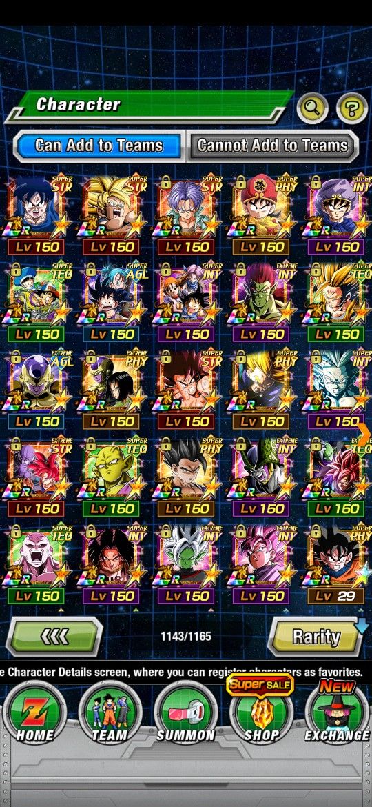 Dokkan Battle WHALE account 1500 DS