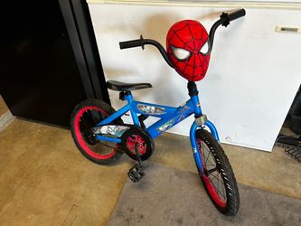 FIRM ON PRICE: Young Child’s Marvel Spider-Man Bike