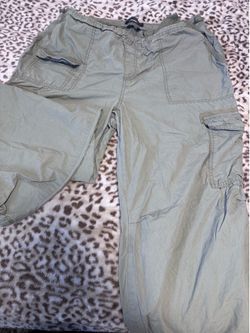 Cargo parachute pants