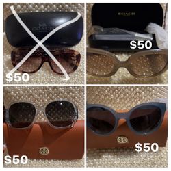 TORY BURCH and Coach Sunglasses 