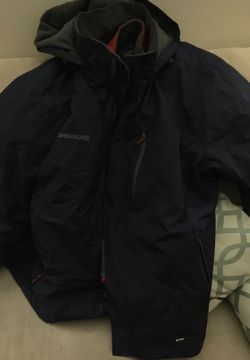 Blue men’s swisstech jacket size extra large