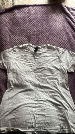Basic White T Shirt , XL