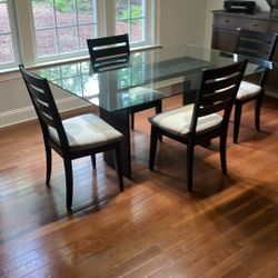 Dining Table And Four Chairs