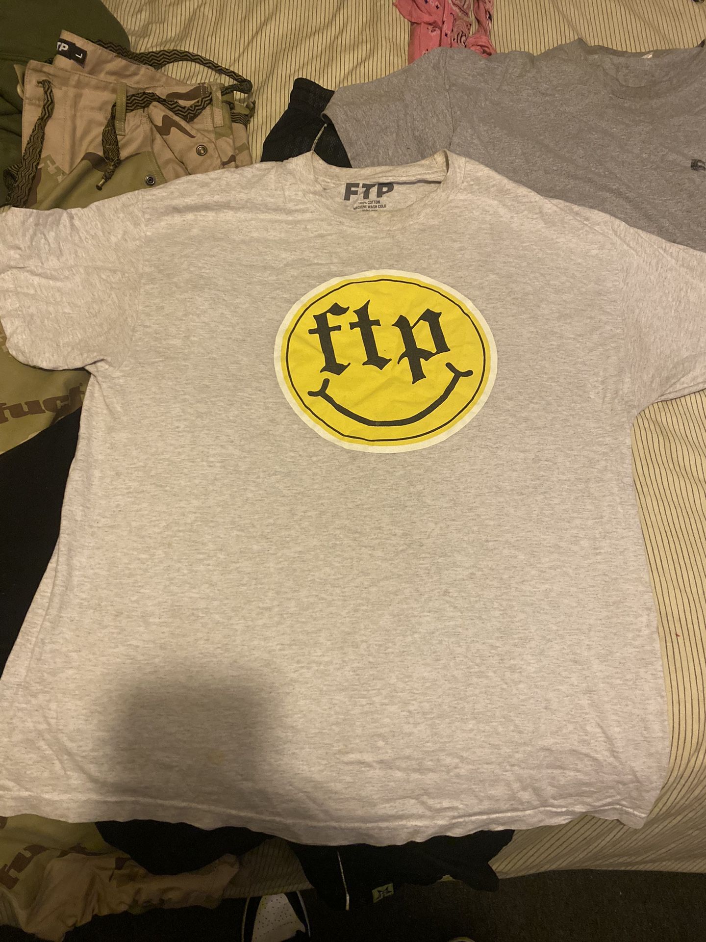 FTP smiley face tee