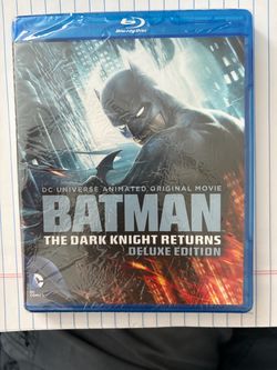 BRAND NEW SEALED Batman The Dark Knight Returns Deluxe Edition Blu-ray