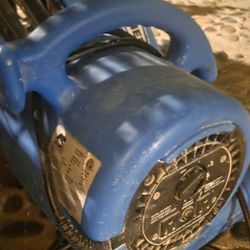 Air Mover for Water Damage Restoration Carpet Dryer Floor Blower Fan Home and Plumbing Use in Blue