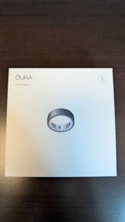 Oura Ring GEN 4 Size 9 Stealth Brand New Sealed