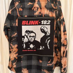 BLINK-182 bleached Flannel