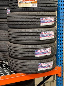235/75R15 American 4 new tires mounted and balanced