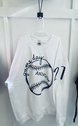 Customized Baseball Sweatshirts 