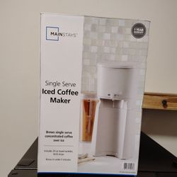 Mainstays Single Serve Iced Coffee Maker 