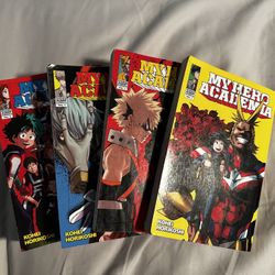 My Hero Academia Books Vol. 1-4