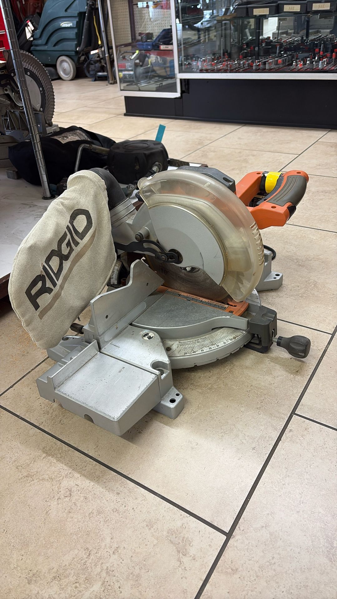 Ridgid 10” Compound Miter Saw MS1065LZA