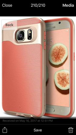 New case for Samsung galaxy S6