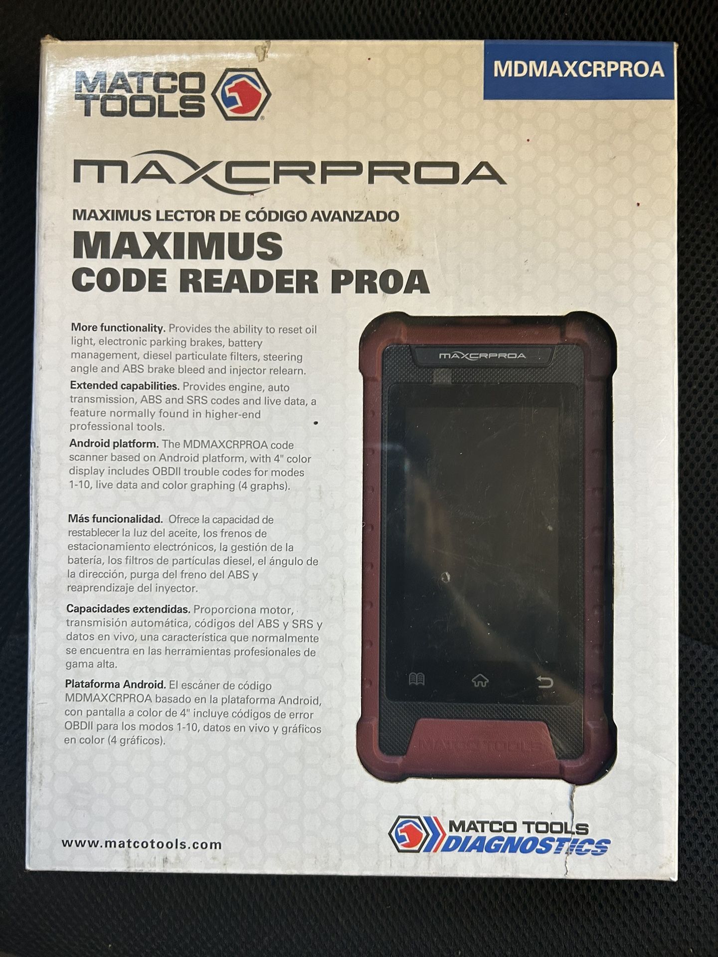 Matco Code Reader New 