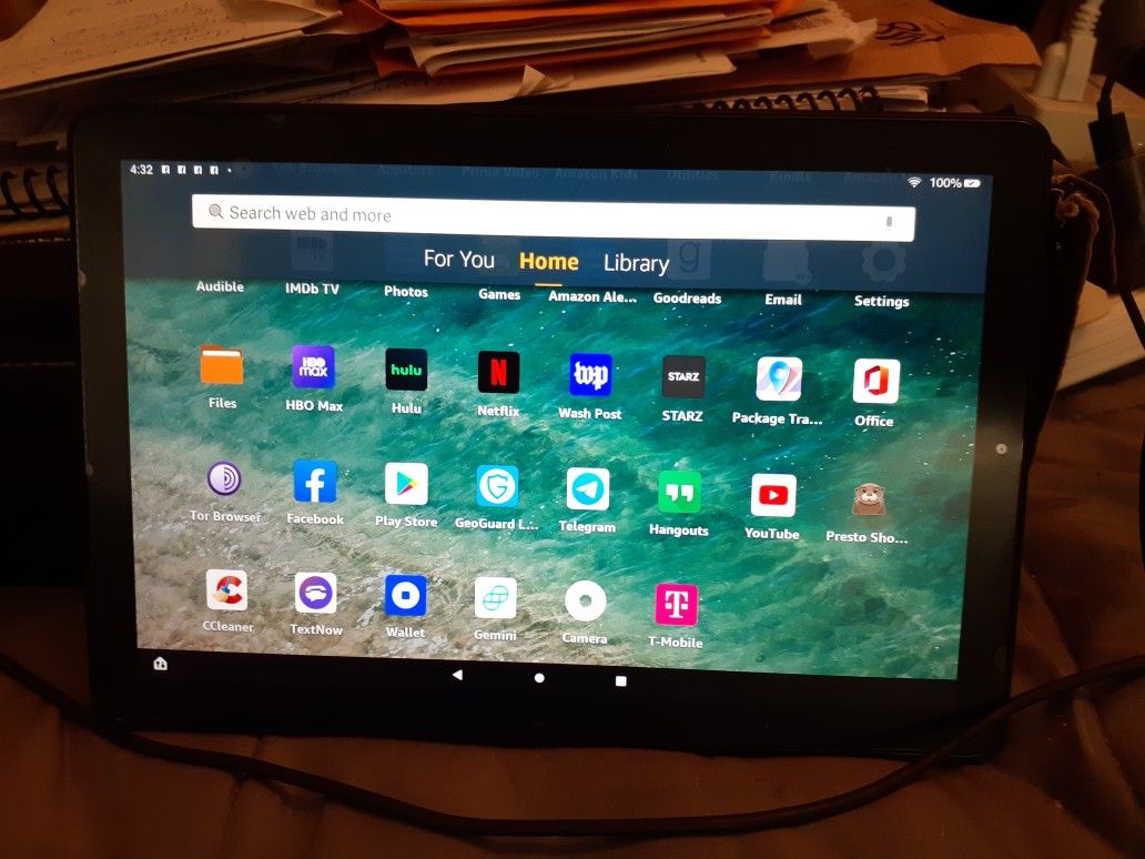 New, Open Box Amazon Fire Tablet