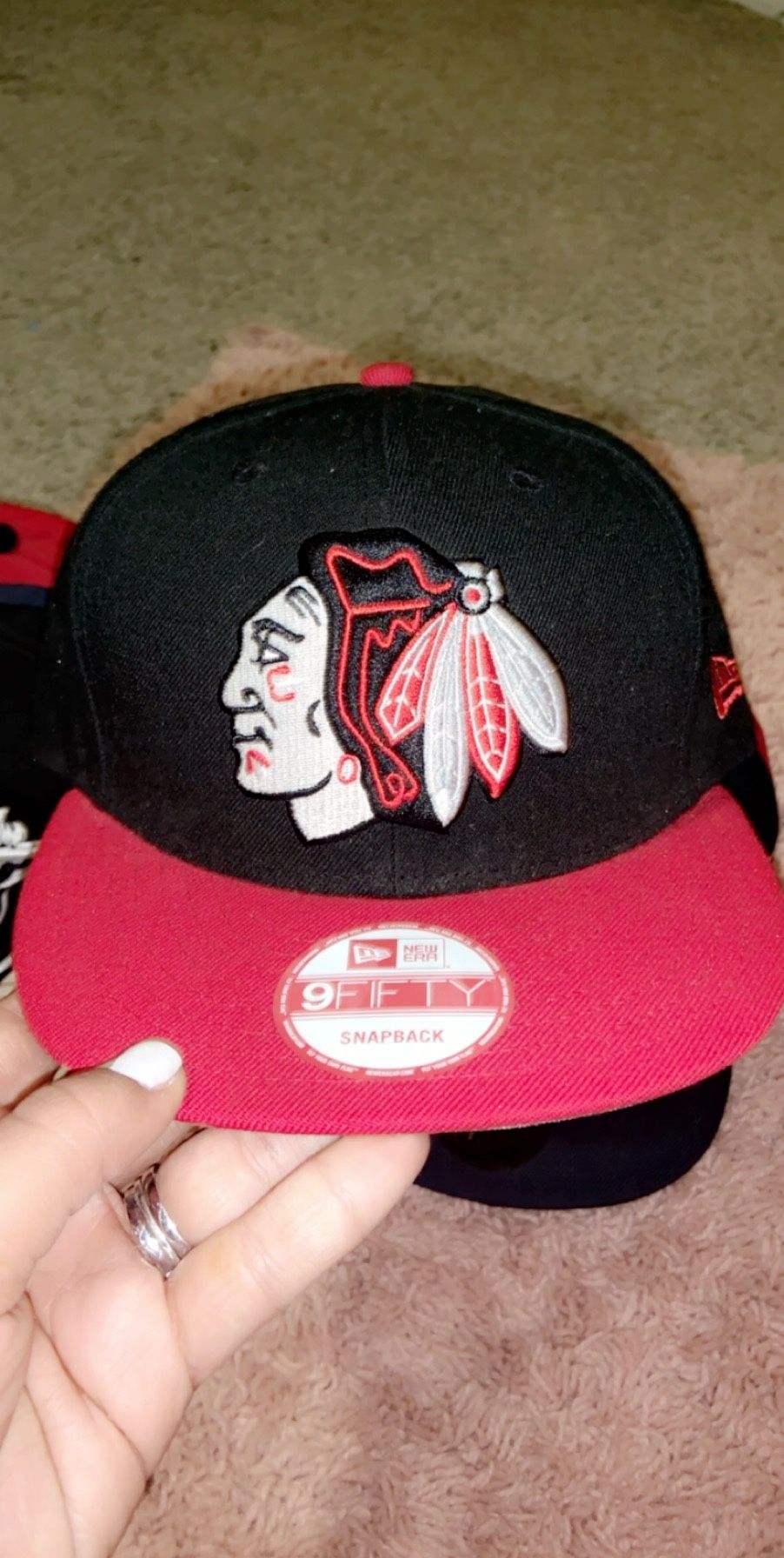 A couple snap back and a fitted great shape
