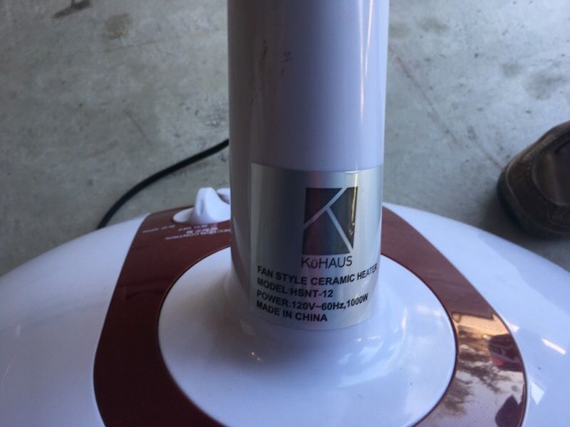 Kuhaus Ceramic Heater for Sale in Round Rock, TX - OfferUp