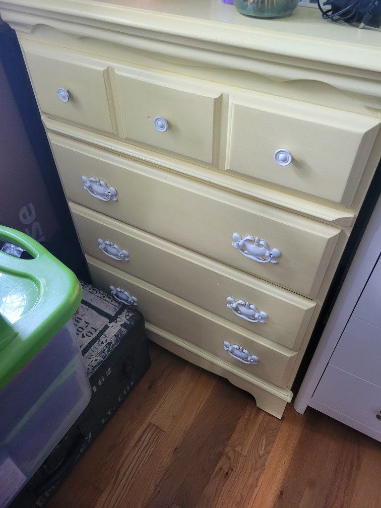 Yellow Dresser