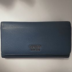 Guess Navy Blue Wallet