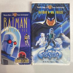 Batman & Mr. Freeze, Batman  Fire & Ice Combo VHS Tapes