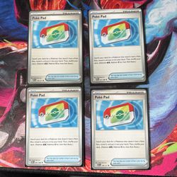 2x Poke Pad 081/088 and 2x 198/217
