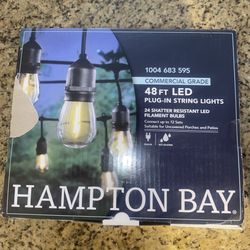 HAMPTON BAY 48 Ft LED Plug In Commercial Lights
