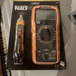 Klein Tools Digital Multimeter Kit + Voltage Tester | NEW Sealed