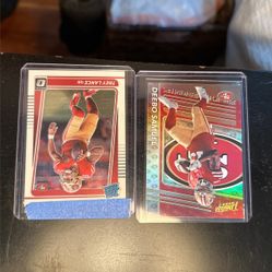 Deboo Samuel Card Trey Lance Rated Rookie 