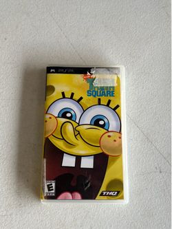 Sony PSP SpongeBob’s Truth Or Square game
