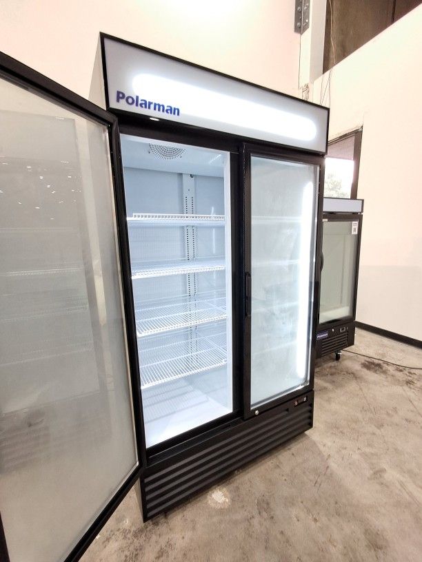 🥤❄️NSF TWO DOOR BEVERAGE MERCHANDISER (EXPERTOR DE BEBIDAS DE DOS PUERTAS)❄️🥤