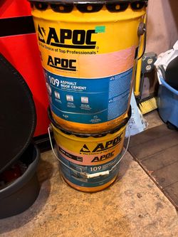 Aahphalt roof cement