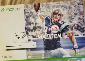 Brand new Xbox one with Madden NFL football