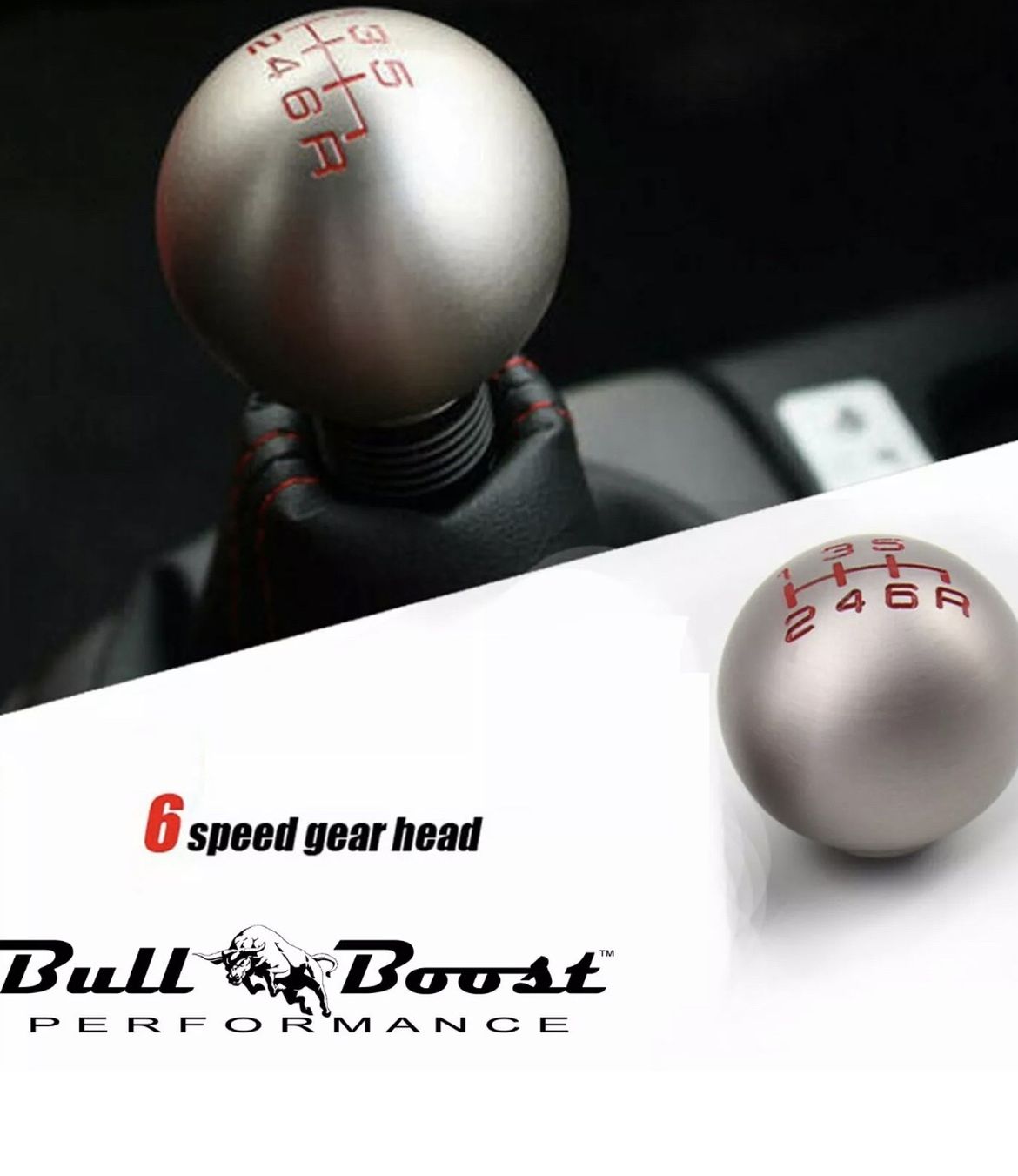 6 Speed Type R Shift Knob For Honda Acura Civic Si Solid Style M10 x 1.5 US