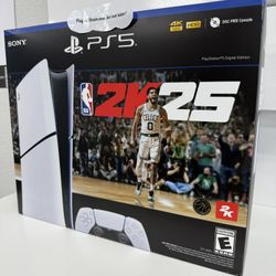 Sony Playstation 5 Slim Console NBA 2k25 Bundle - Payments Available - Pay $1 Down To take It home