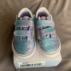 Toddler Girls Glittery Vans