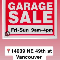 Garage sale/yard sale