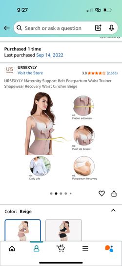 Maternity Support Belt Post Recover Waist Clincher