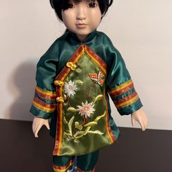 Lian Ling collectible porcelain doll