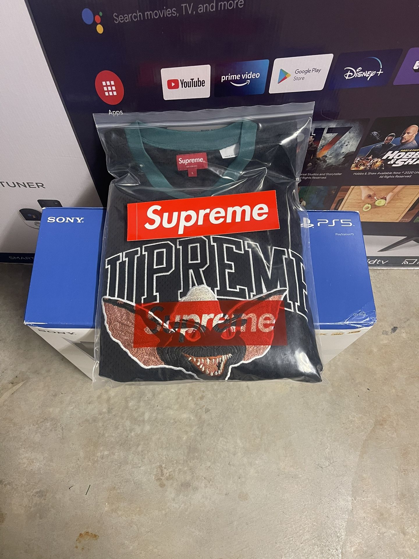 Supreme Gremlins Hockey Shirt