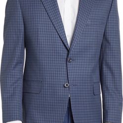 38 Short- Michael Kors Men’s Two Button woven Blazer