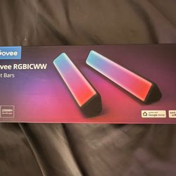 Govee RGBICWW Smart LED Light Bars WiFi TV Backlights Alexa Google