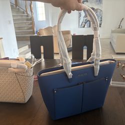 Michael kors purse  blue