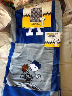 Dodgers Snoopy Blanket