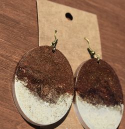 Handmade Resin Earrings 